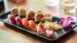 A nigiri combo that illustrates the best sushi in Victoria, BC.